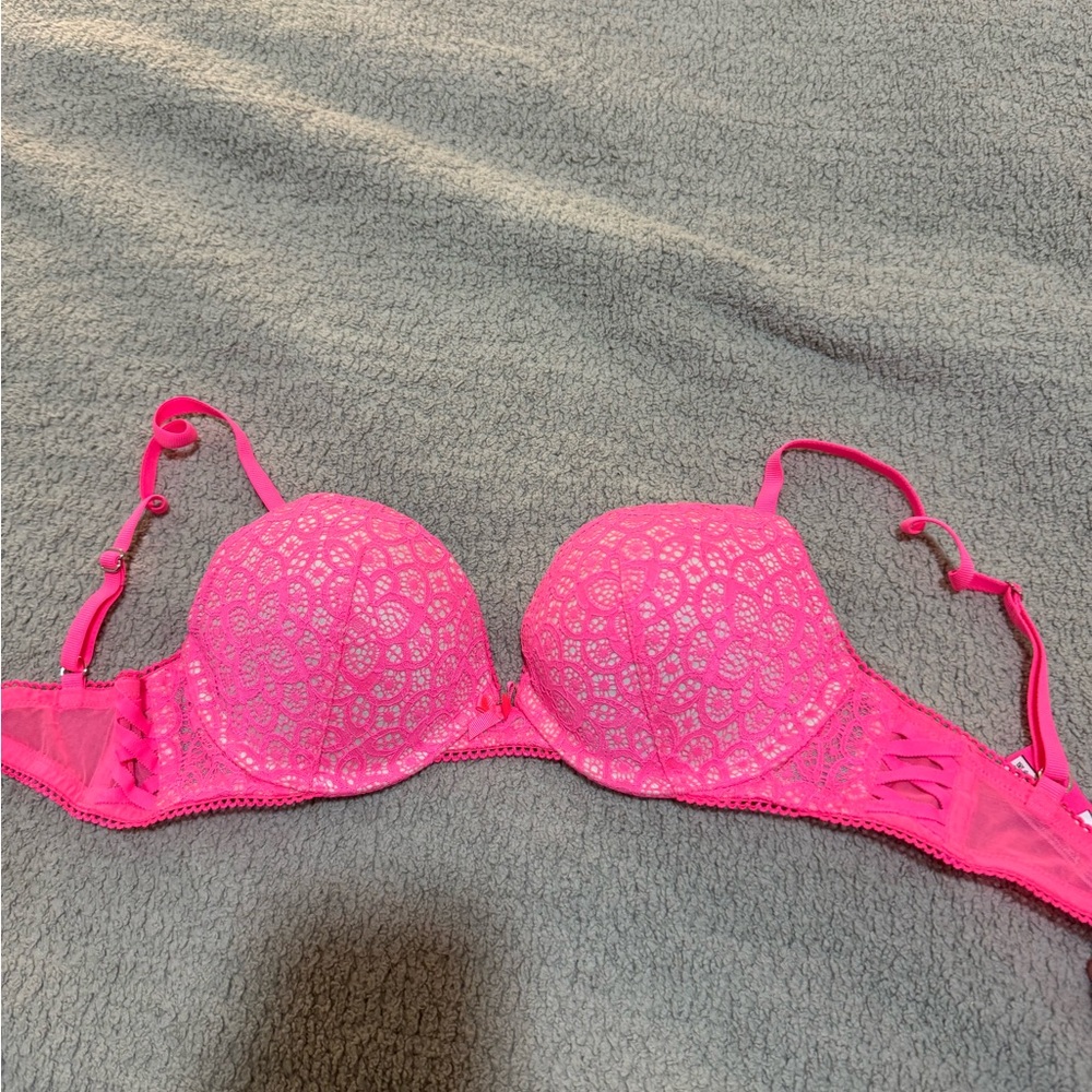 Victoria secret Pink Lace push up Bra